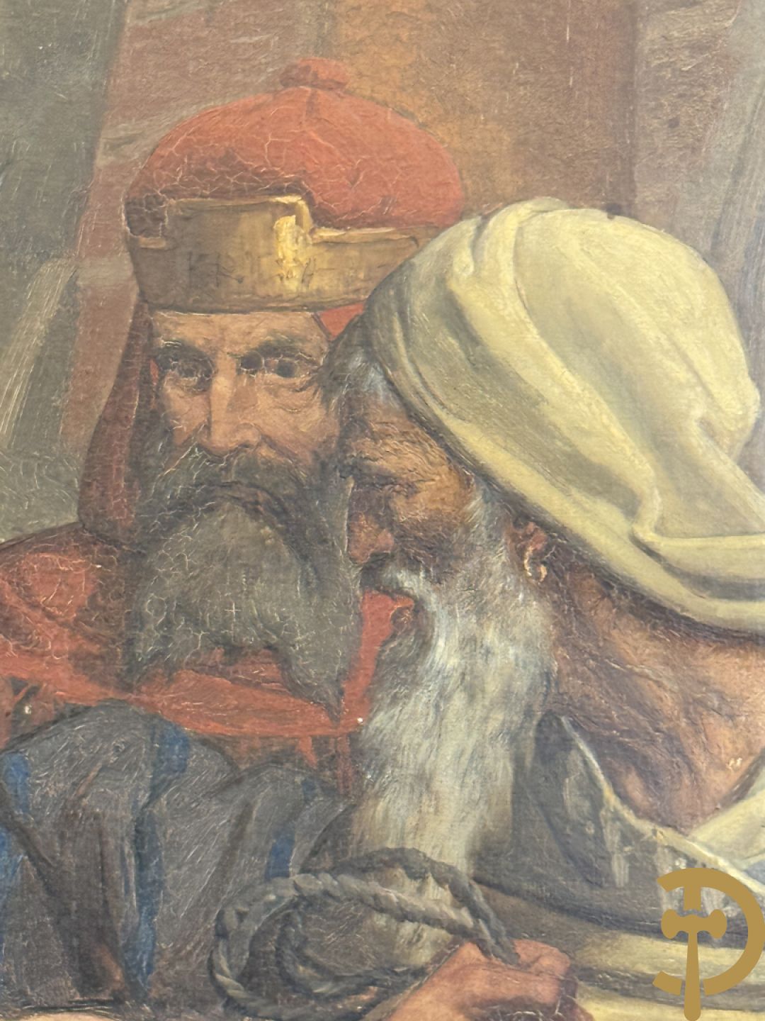 SIBERDT Eugène getekend Anvers 1875 