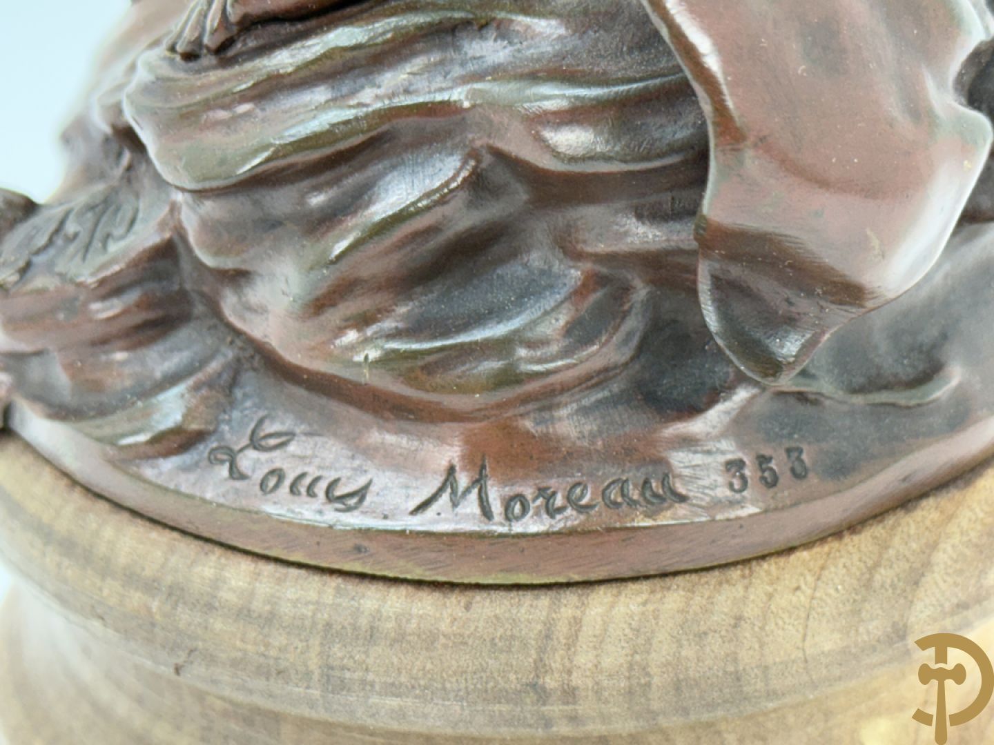 MOREAU Louis getekend 