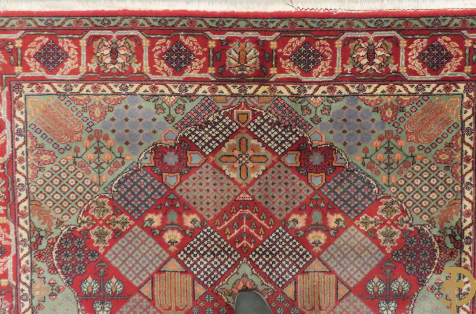 Oosters handgeknoopt tapijt Hamadan