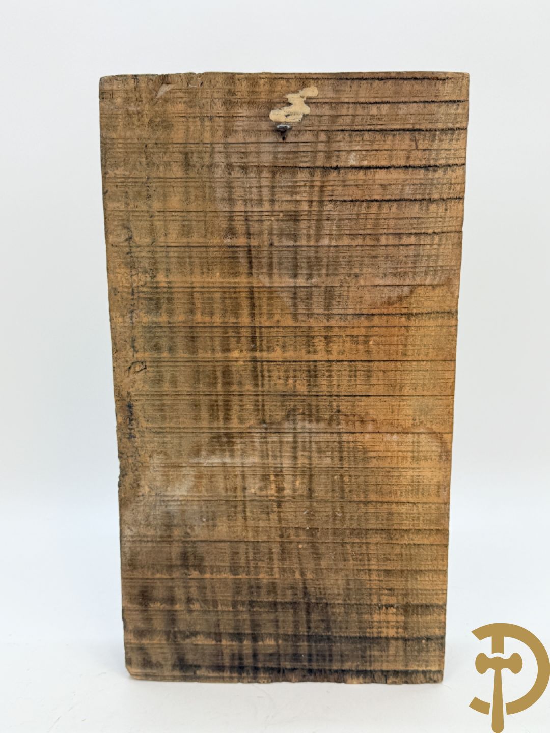 Houtgesculpteerd Aziatisch basrelief van ganesha