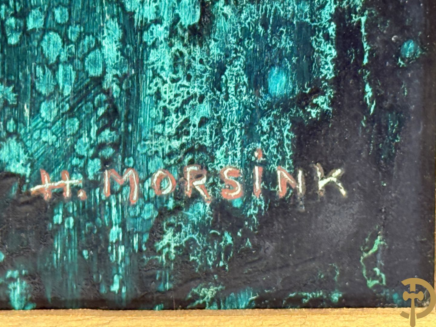 MORSINK H. getekend en 6/