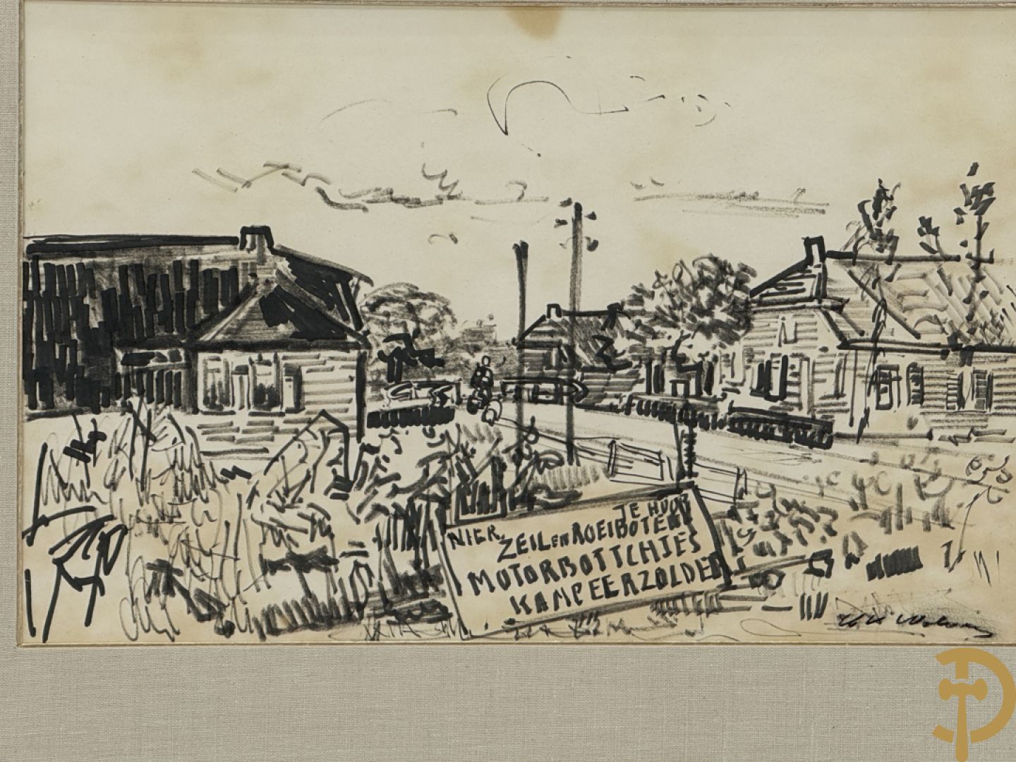 WOLVENS H.V. getekend (Henri-Victor) 