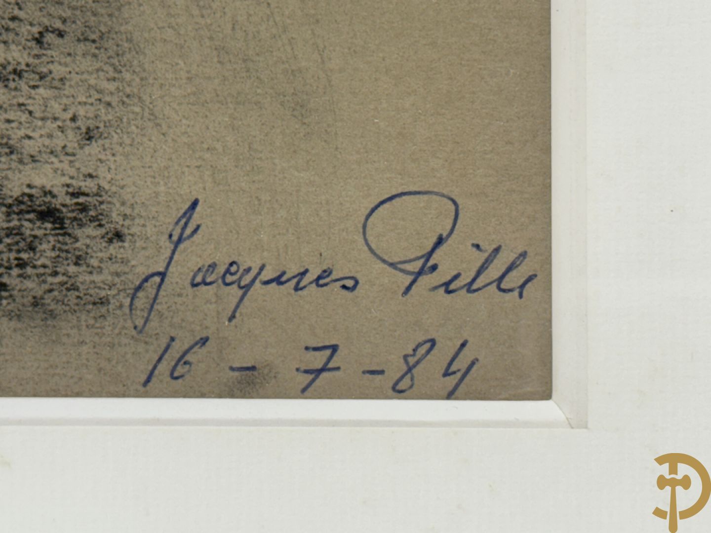 PILLE Jacques getekend 16/7/84 