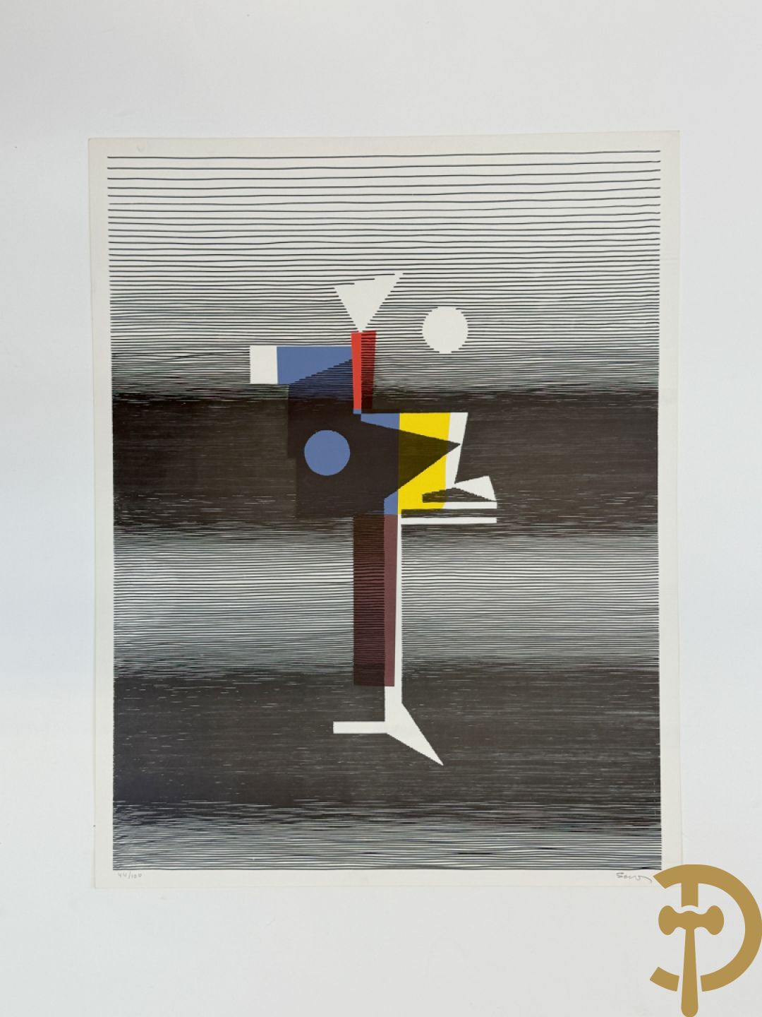 SEUPHOR getekend (Michel) 