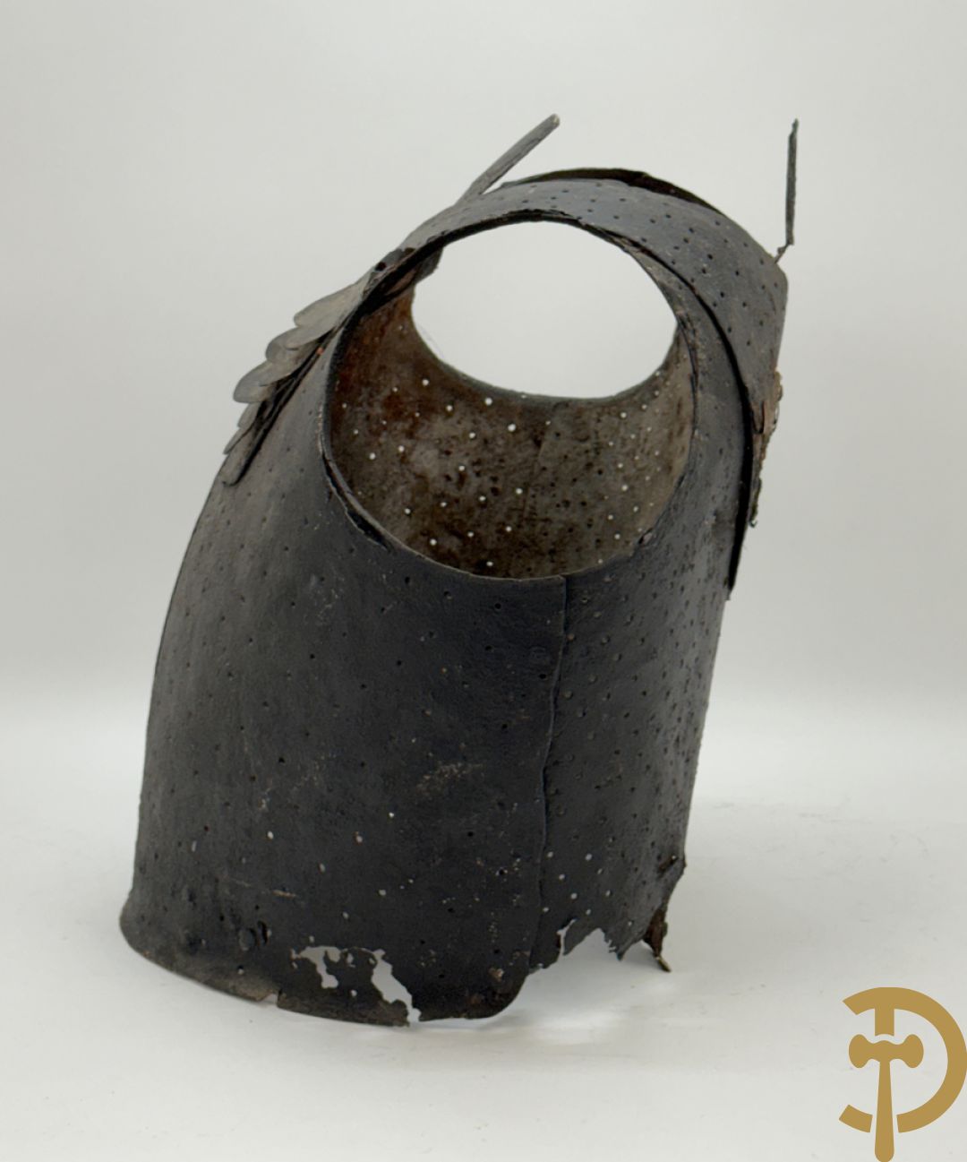 Metalen 19e schermharnas