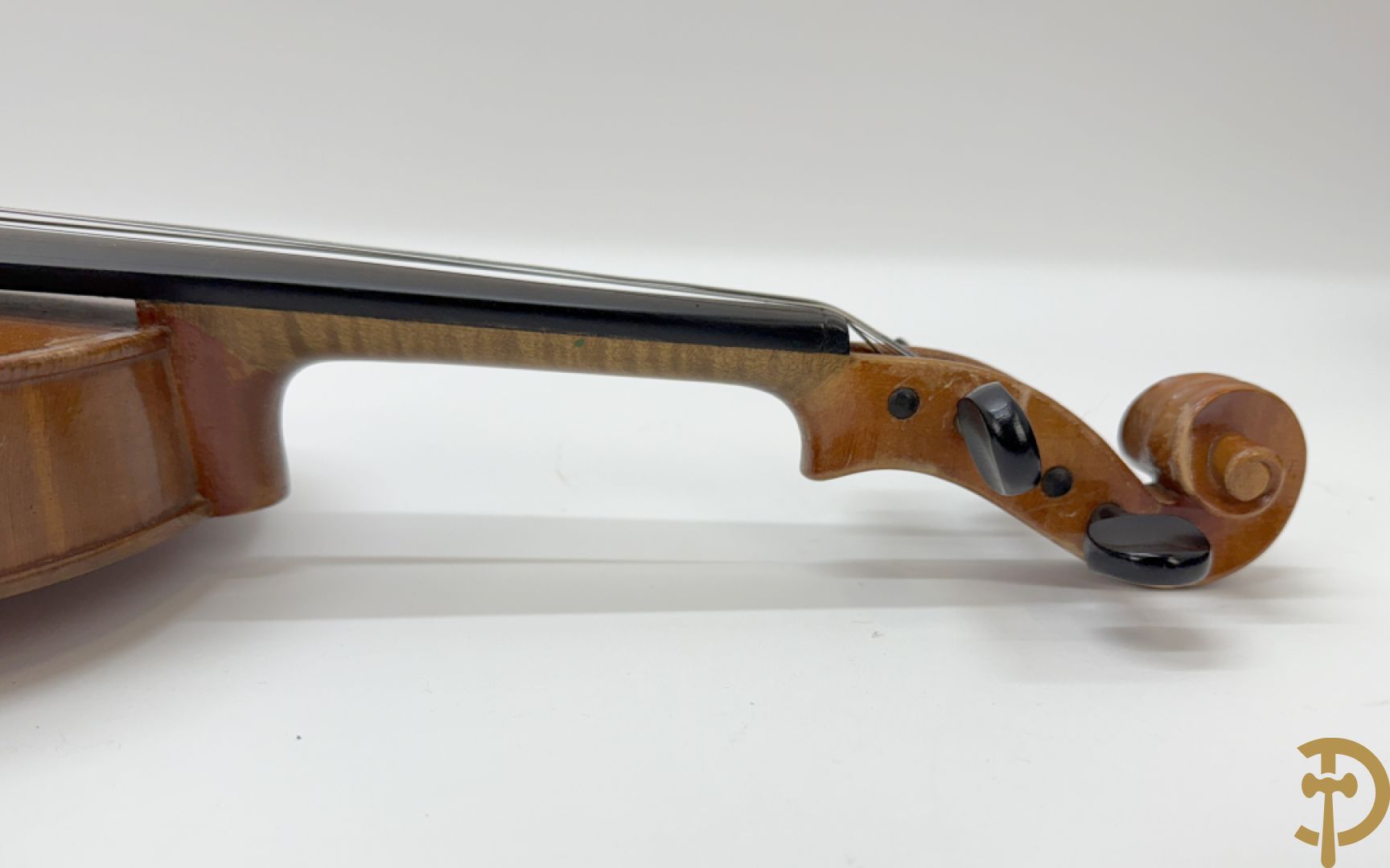 Oude viool, Caspar Da Salo N. Brescia getekend binnenin