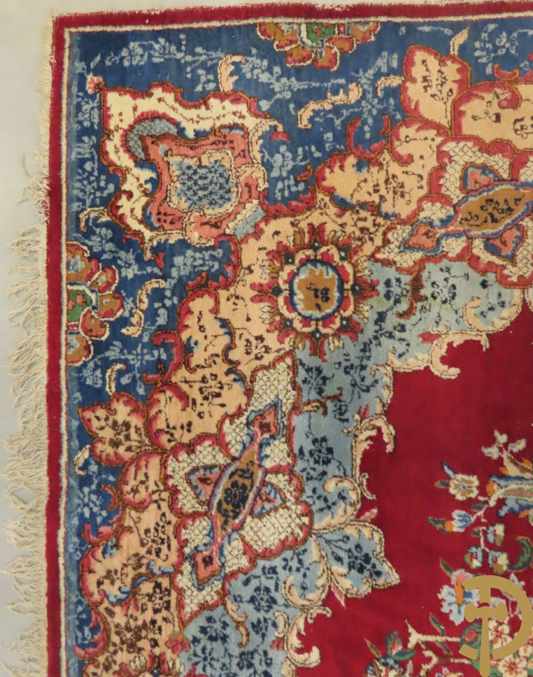 Oosters handgeknoopt tapijt Kirman Royal