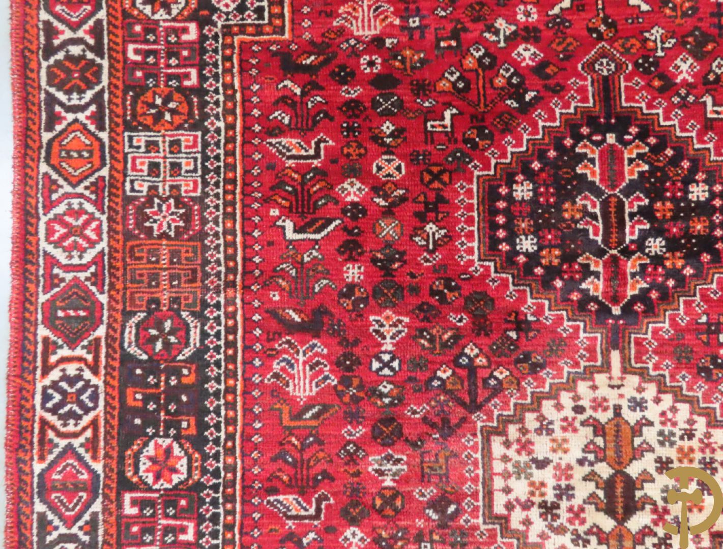 Oosters handgeknoopt tapijt Shiraz