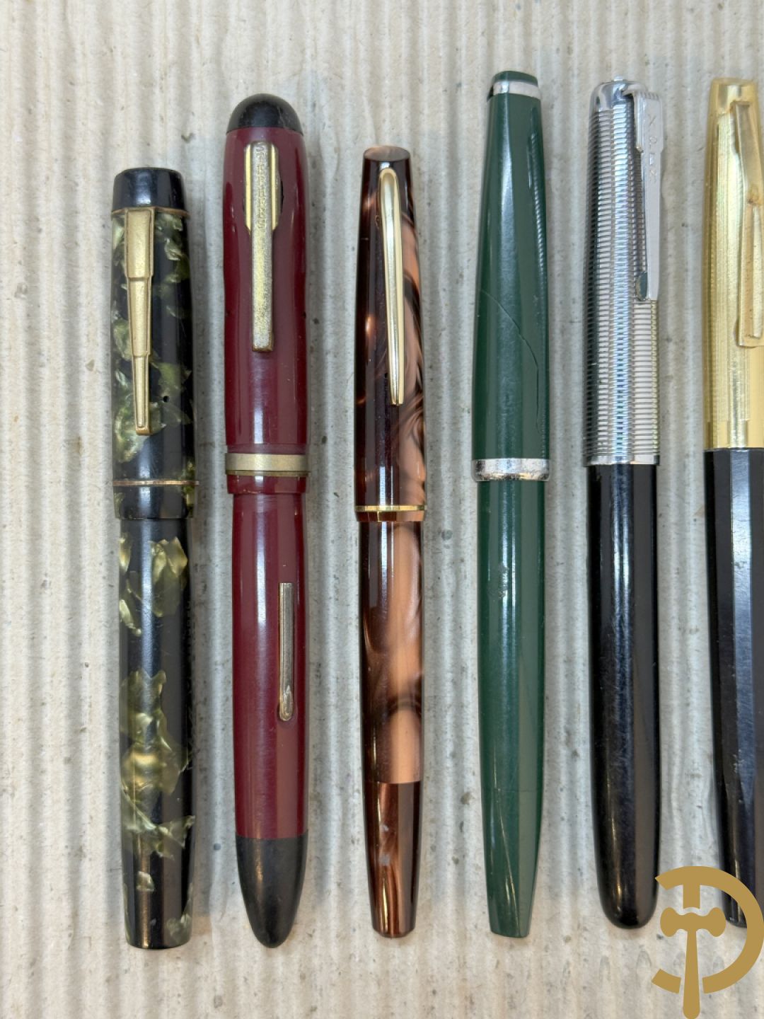 Vijftien oude vulpennen w.o. 4 uit de jaren 