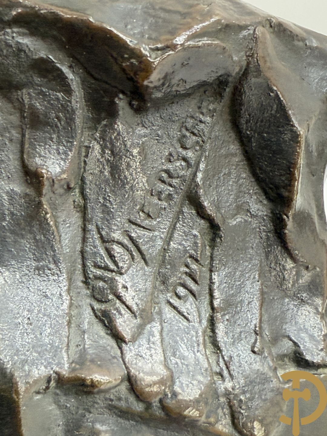 VAN DEN MEERSSCHE Gustave - G. VdMeerssche getekend 1917 