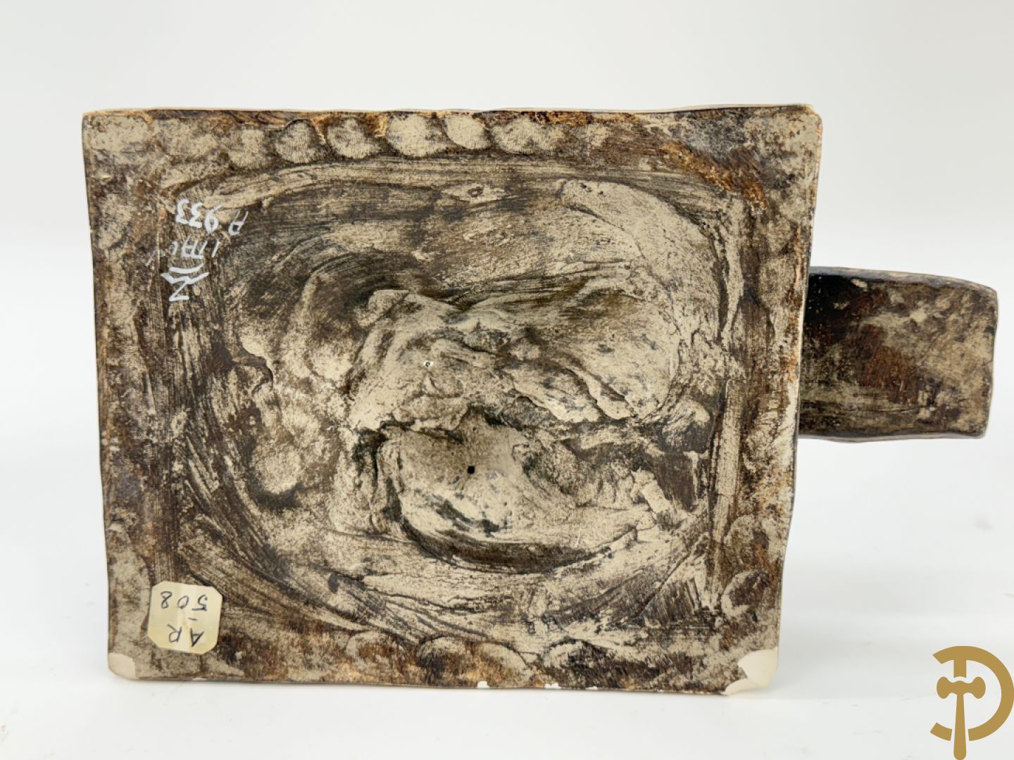 Vier beeldjes met Chinoiseriedecor