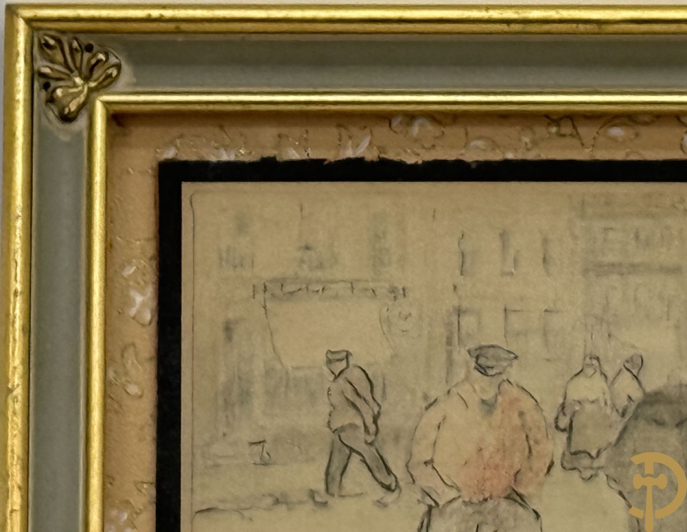 DE COCK F. getekend (Frans) 