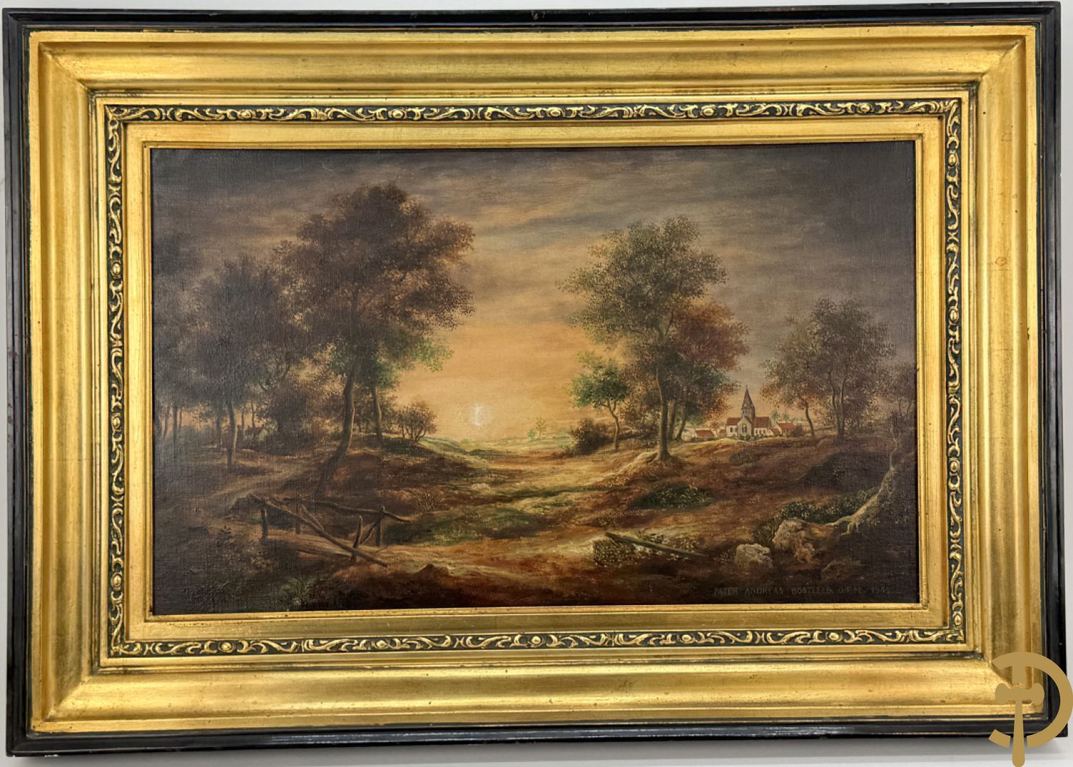 BOSTEELS Andreas Pater getekend OFM 1944 