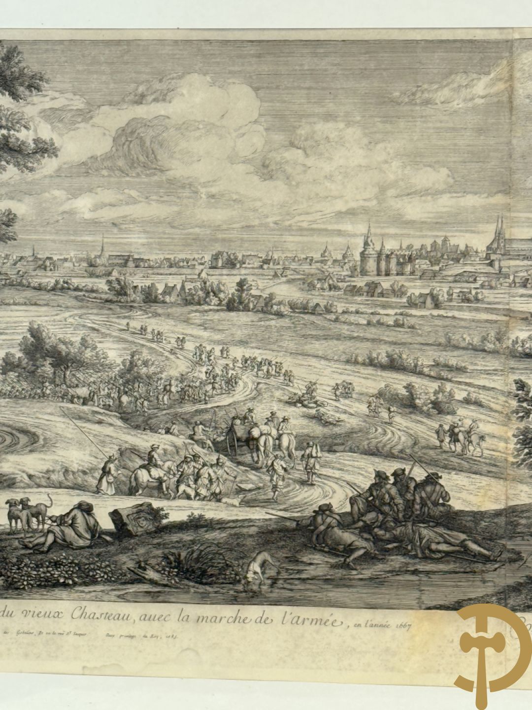 BAUDEWIJNS F. getekend (sculpteur) 