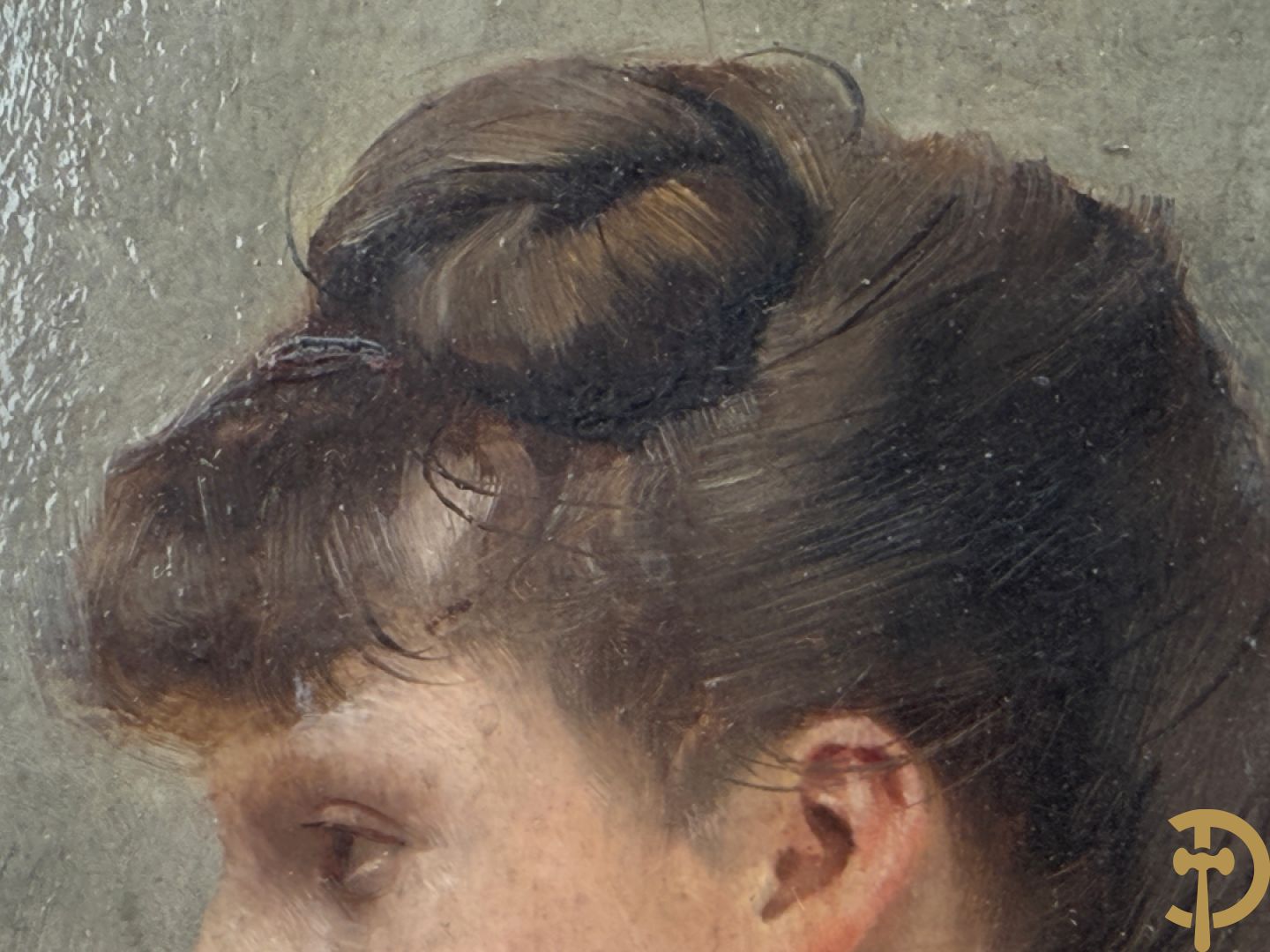 VAN DEN BOSCH Georges getekend links boven 