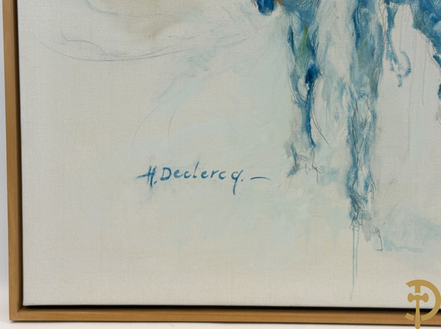 DECLERCQ H. getekend (Huguette) 