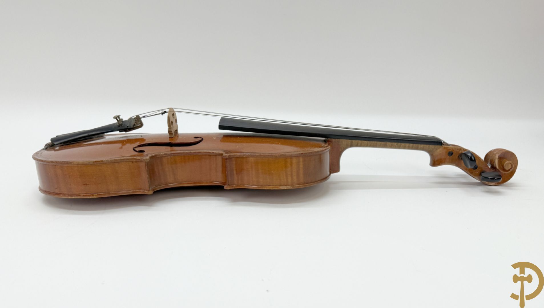 Oude viool, Caspar Da Salo N. Brescia getekend binnenin