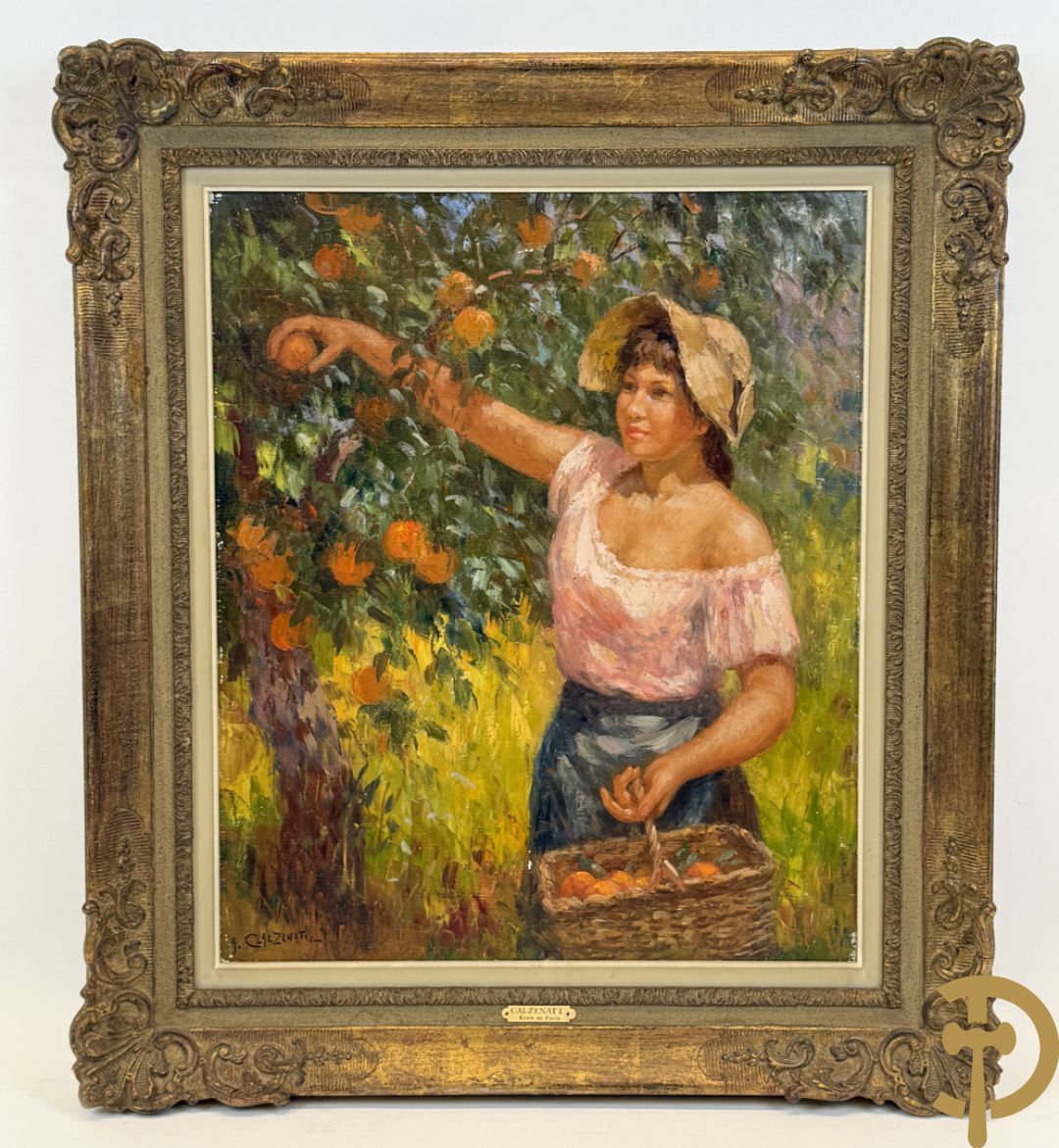 CALZENATI A. getekend 