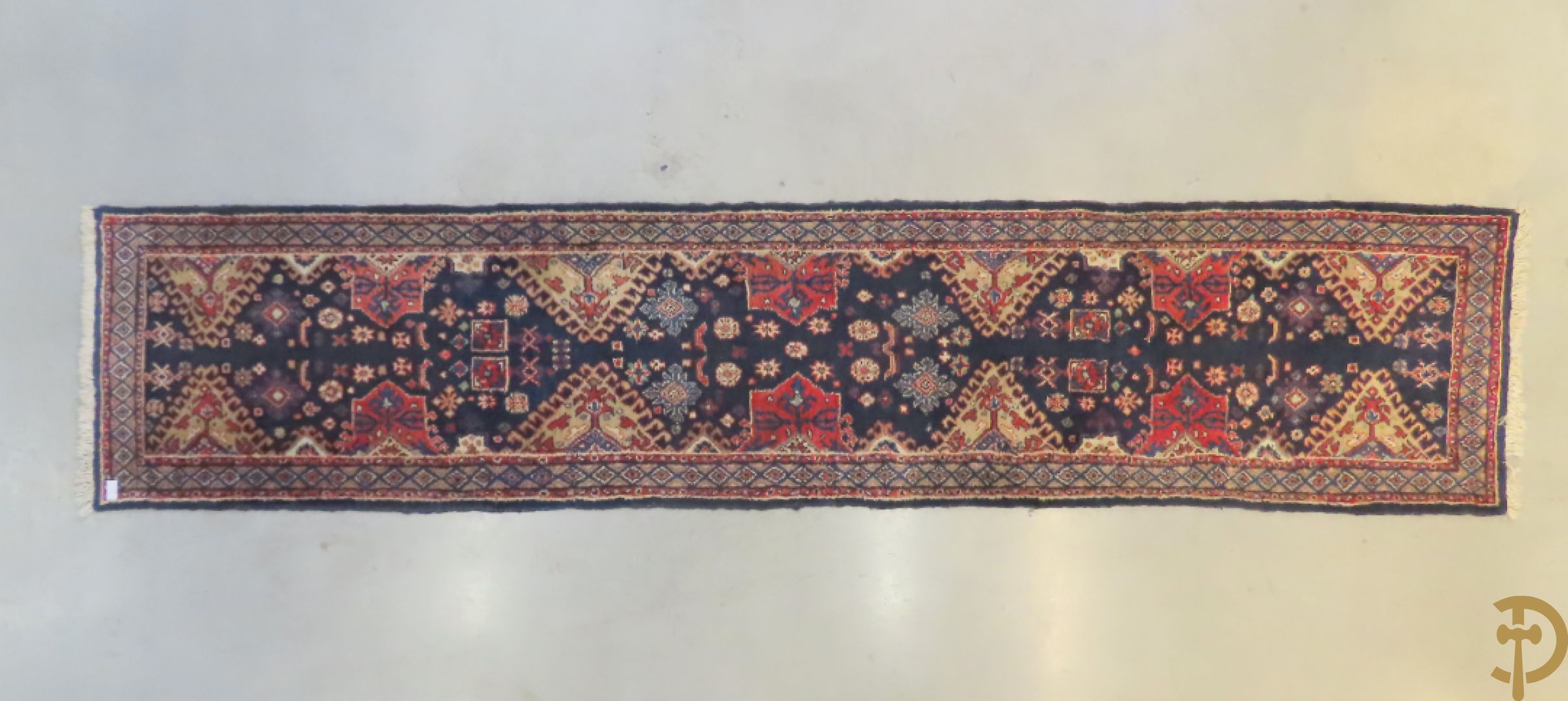 Oosterse handgeknoopte loper