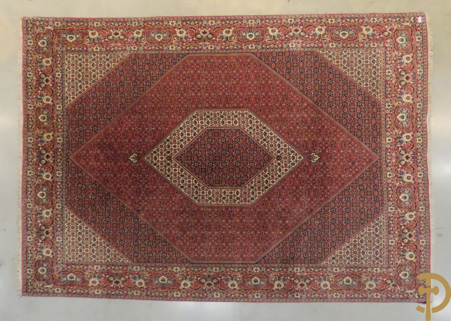 Oosters handgeknoopt tapijt Bidjar