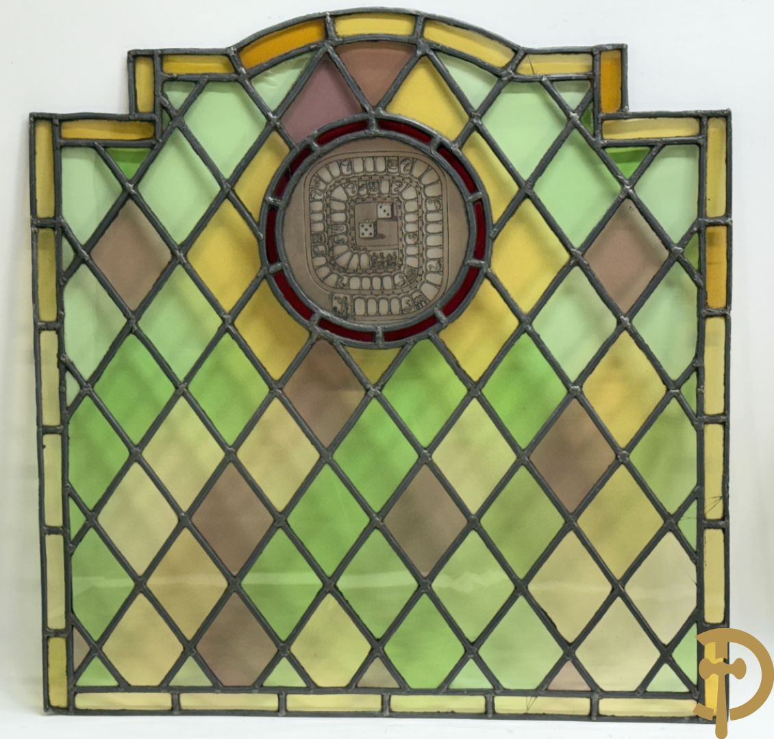 Twaalf loodramen met afbeeldingen van volksspelen