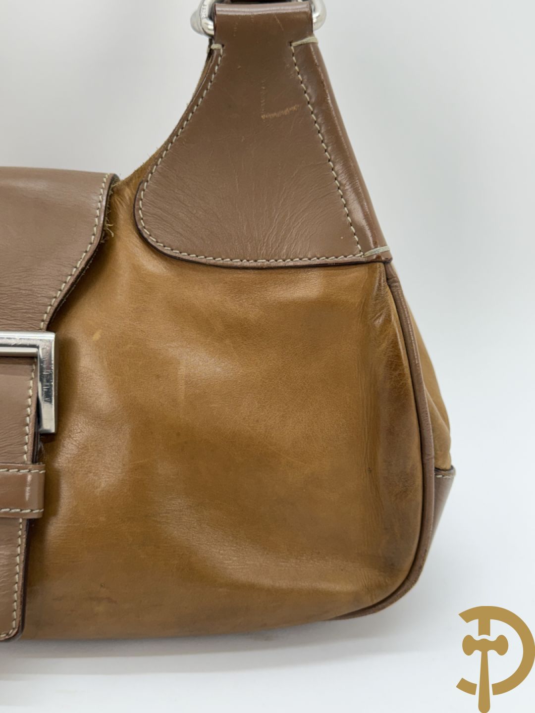 Vintage handtas Prada met bijhorende stofzak