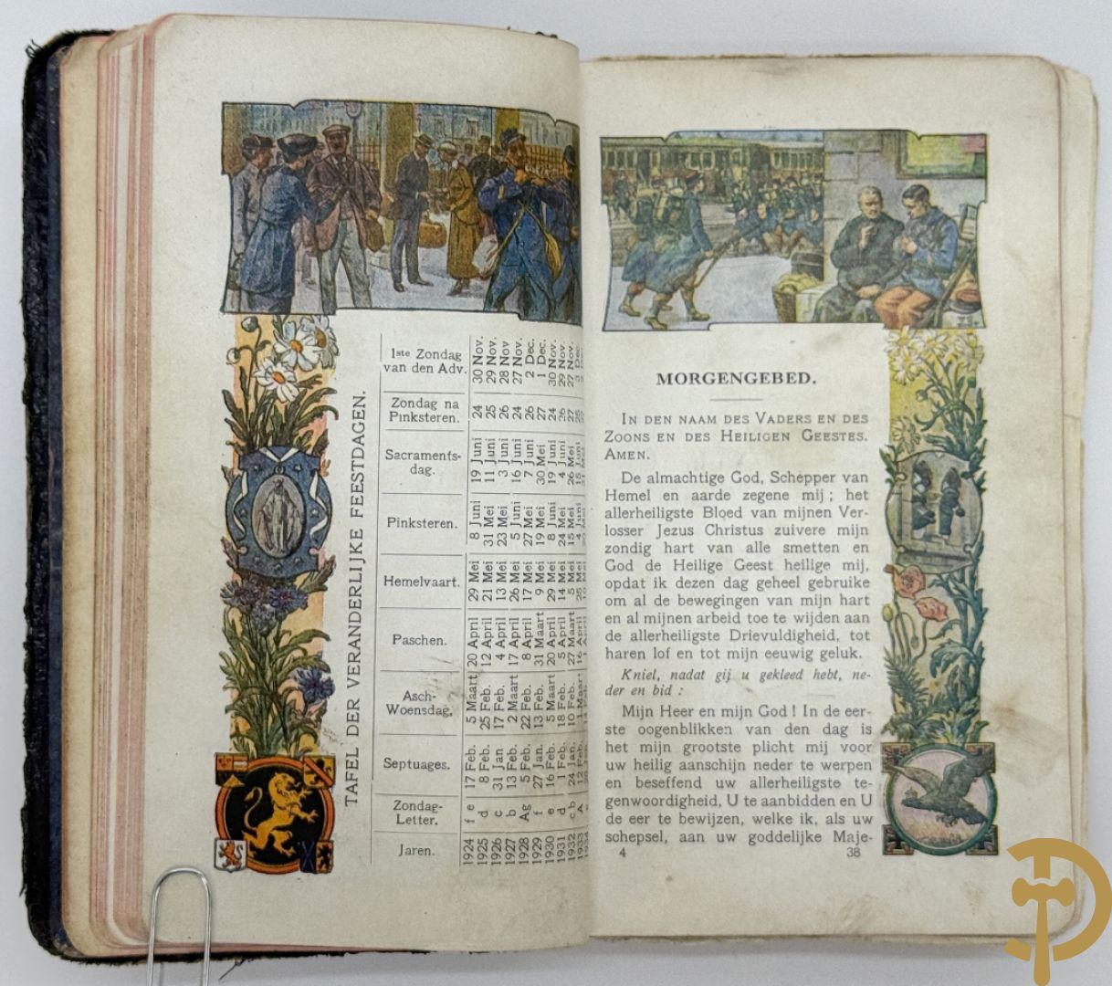 Collectie missal boekje van credo et pugno zeldzame editie 38/100