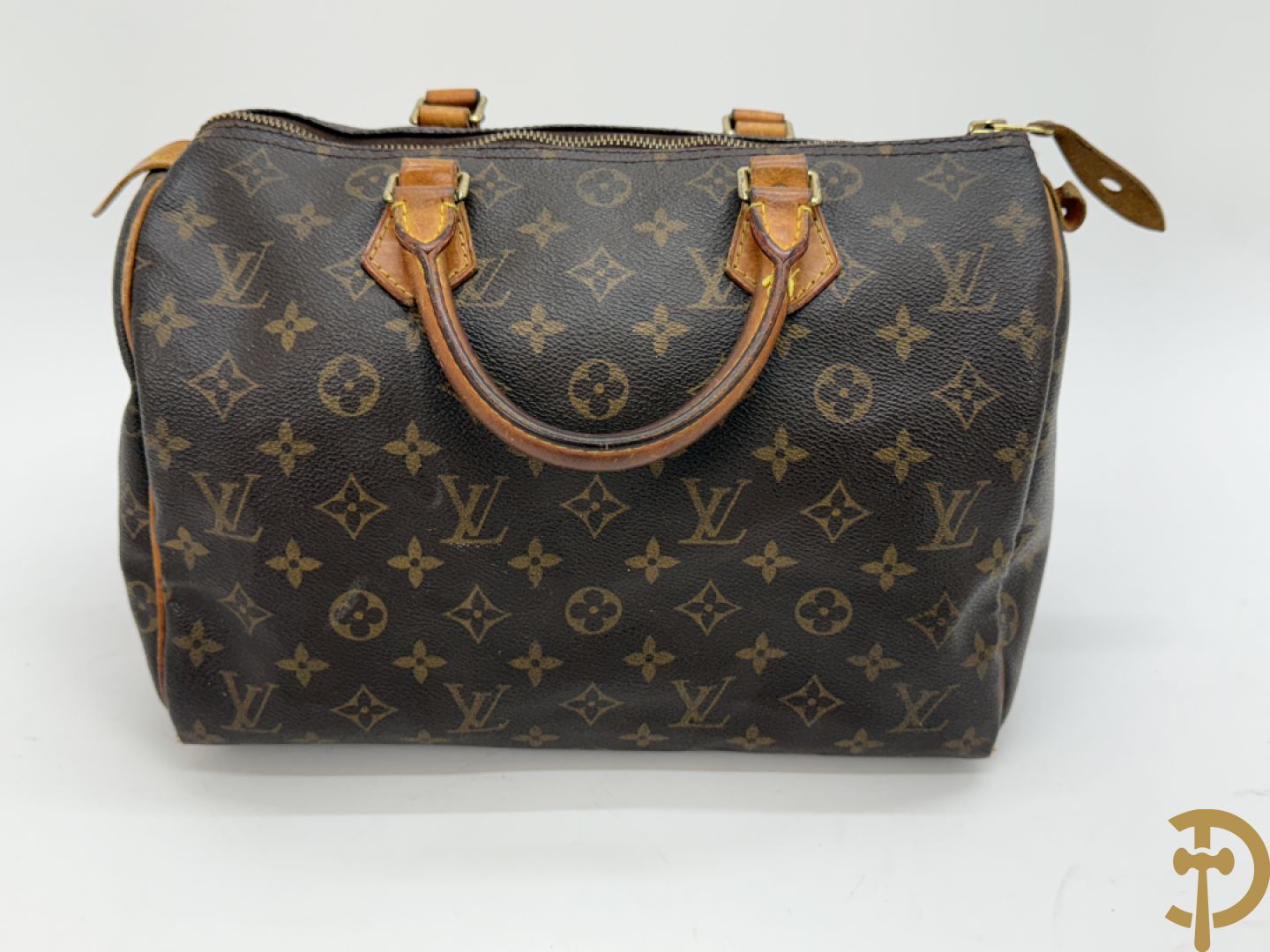 Kleine speedybag Louis Vuitton, binnenin gemerkt TH 0948