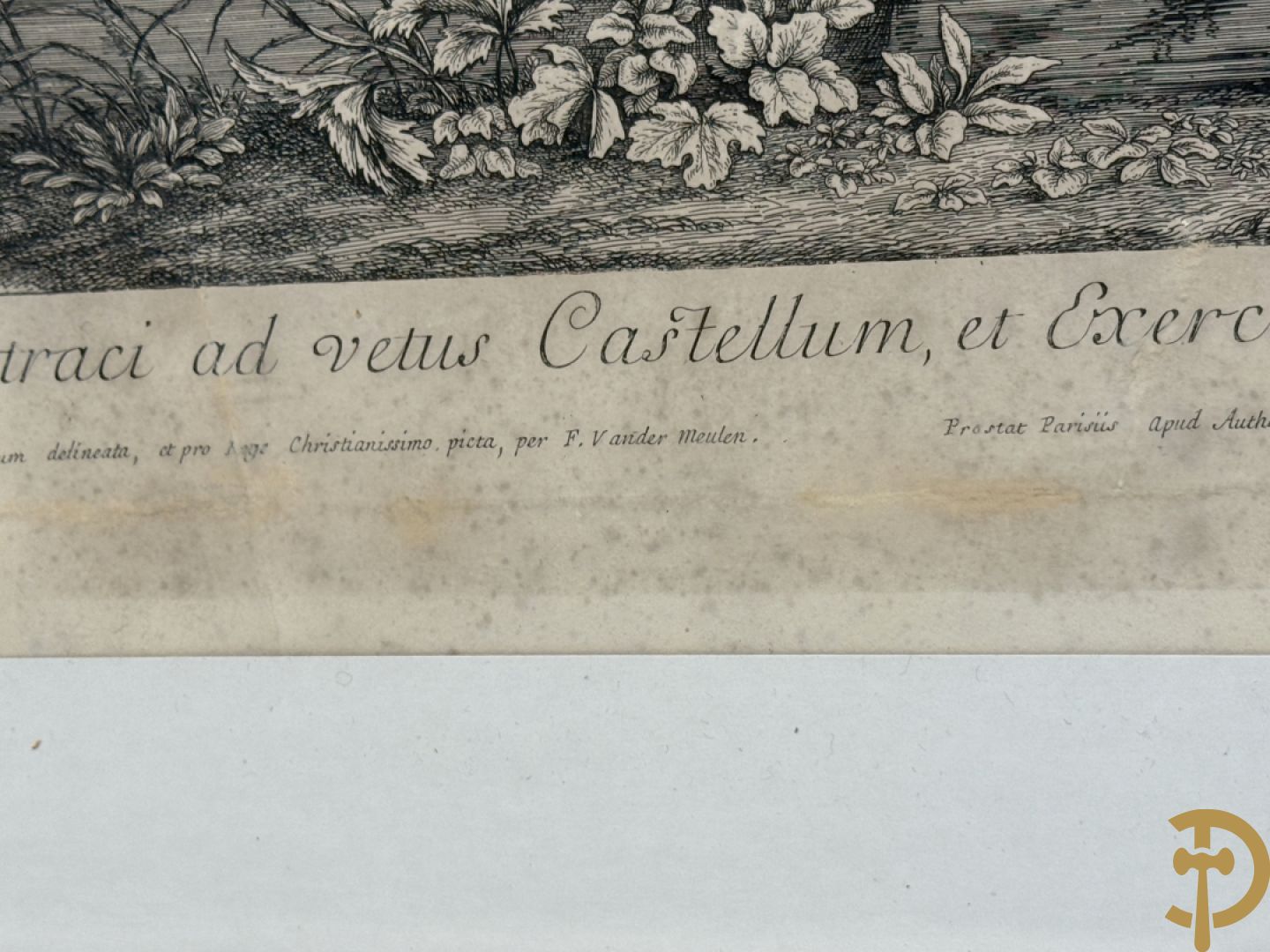 BAUDEWIJNS F. getekend (sculpteur) 