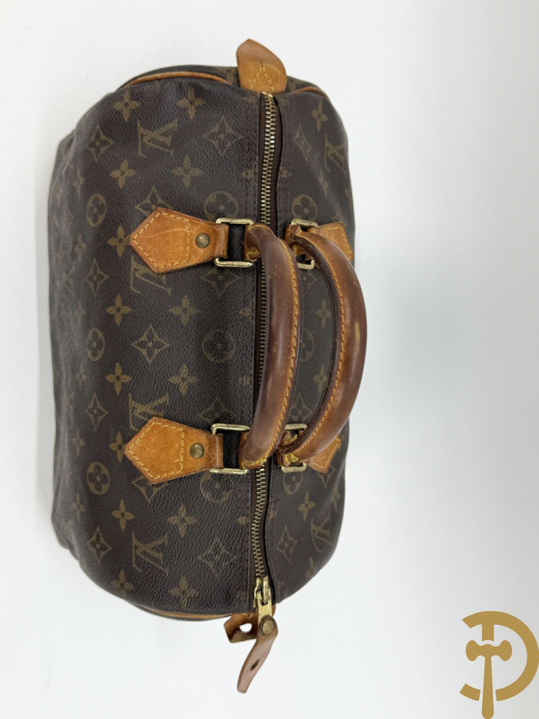 Kleine speedybag Louis Vuitton, binnenin gemerkt TH 0948