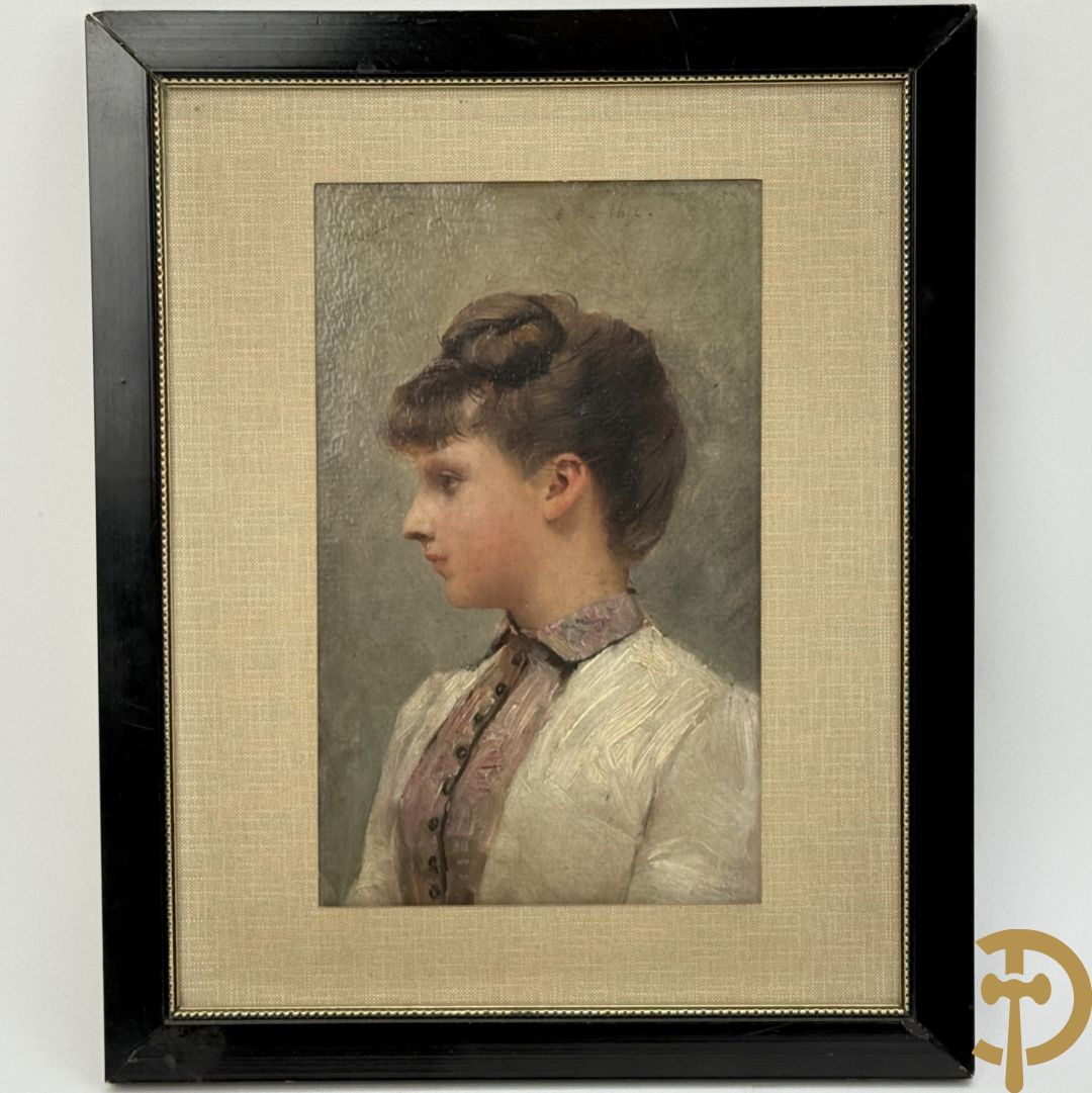 VAN DEN BOSCH Georges getekend links boven 