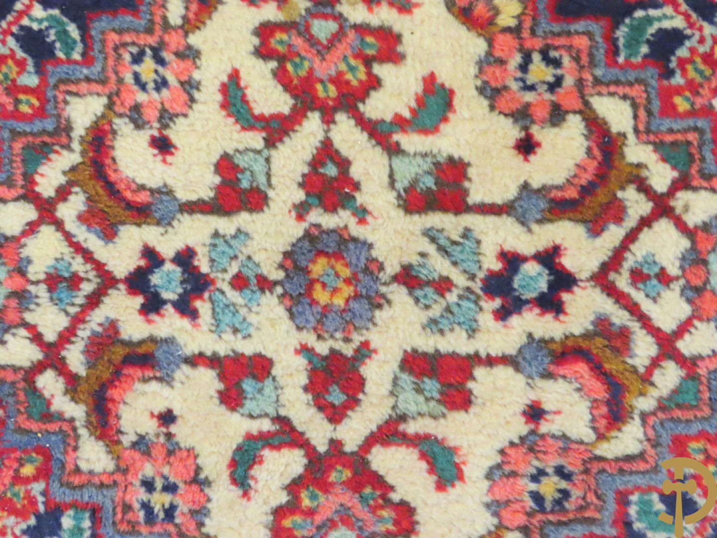 Oosters handgeknoopt tapijt Tabriz