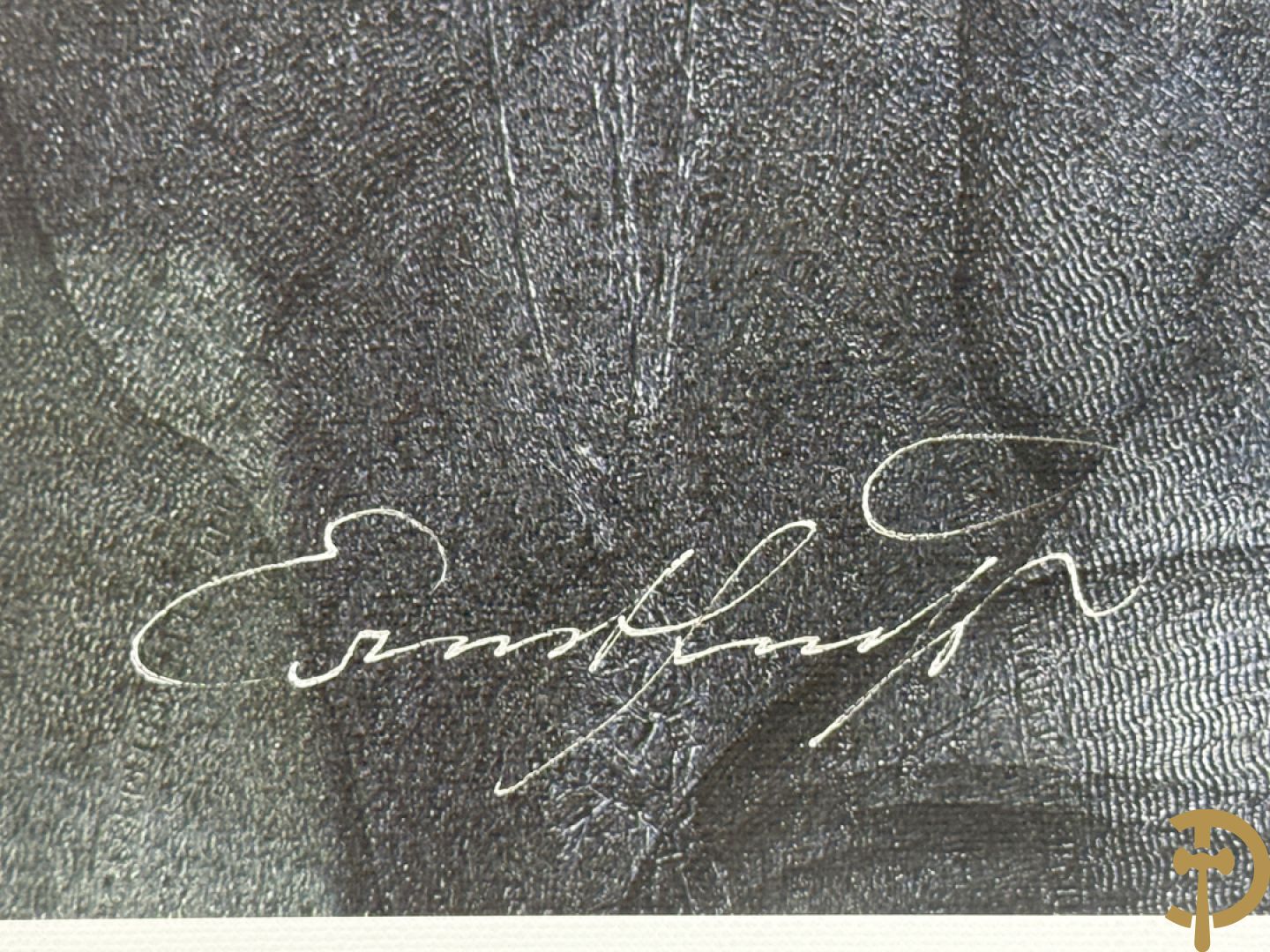 FUCHS Ernst getekend 