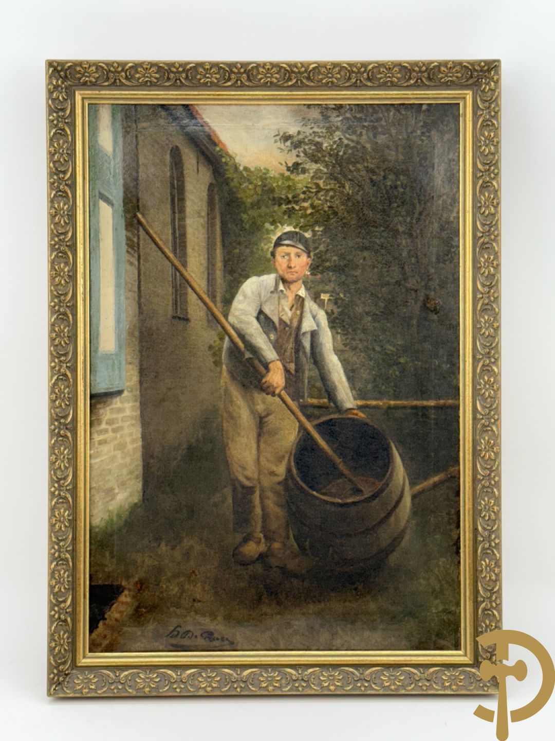 DE GRAER H. (Henri) getekend 
