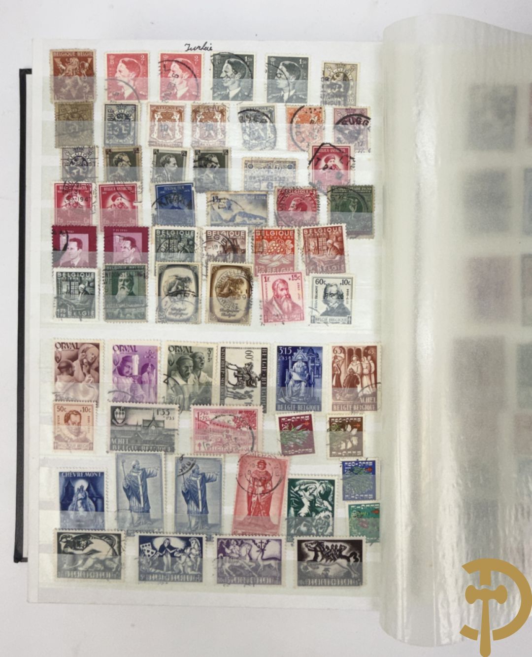 10 postzegelalbums van o.a. Duitsland, Congo, België, ... - Heel divers met veel zeldzame zegels