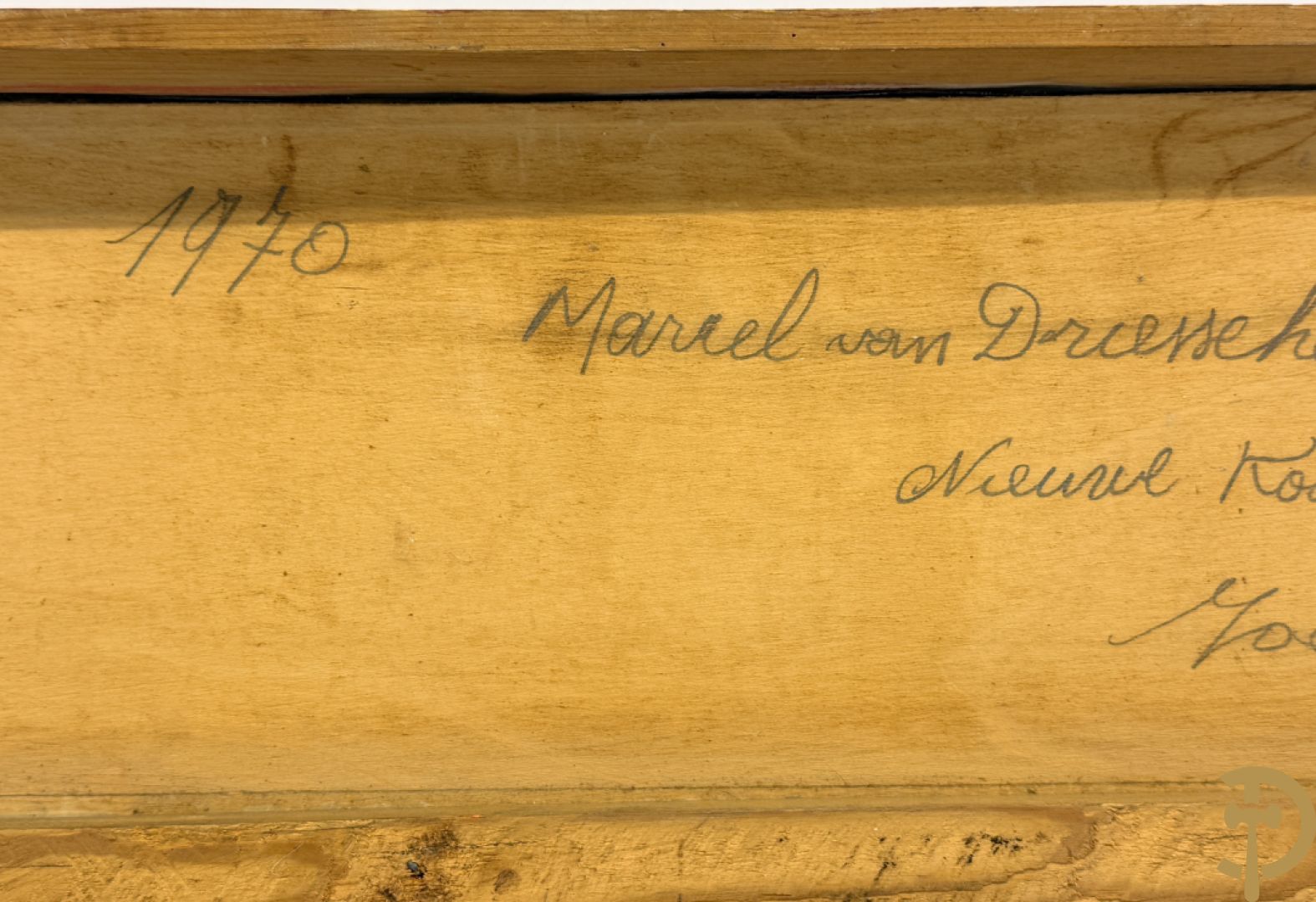 VAN DRIESSCHE Marcel getekend 1970 