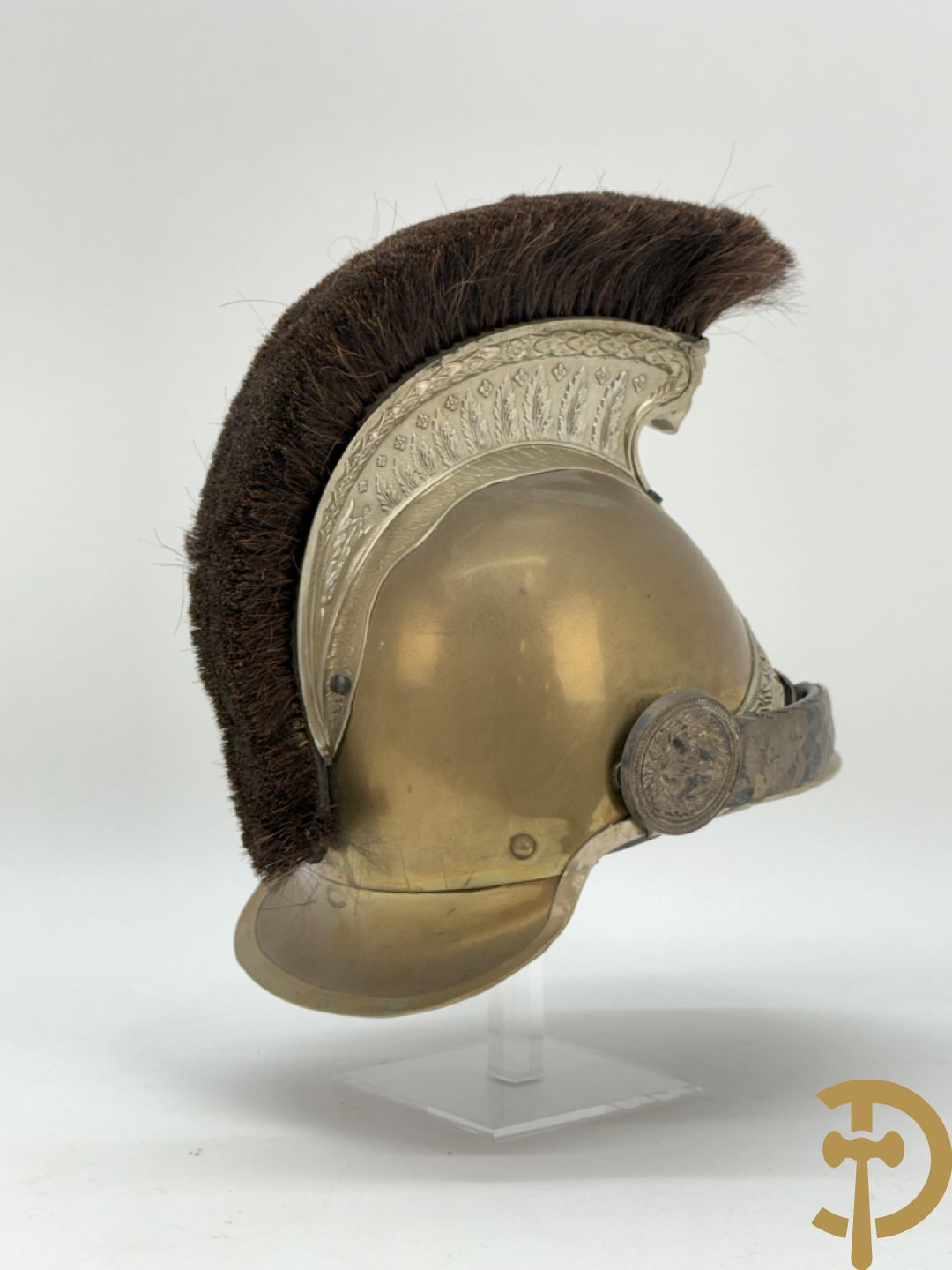 Koperen helm gendarme, model 1912