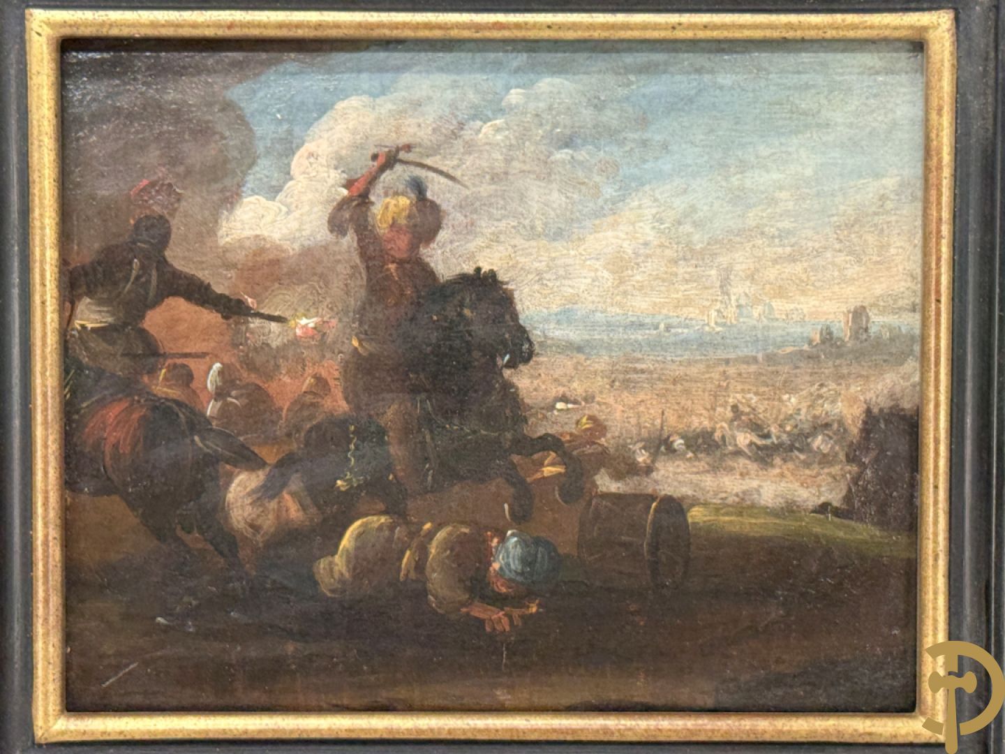 Italiaanse school toegeschreven aan Francesco SIMONINI en achteraan gerefereerd 