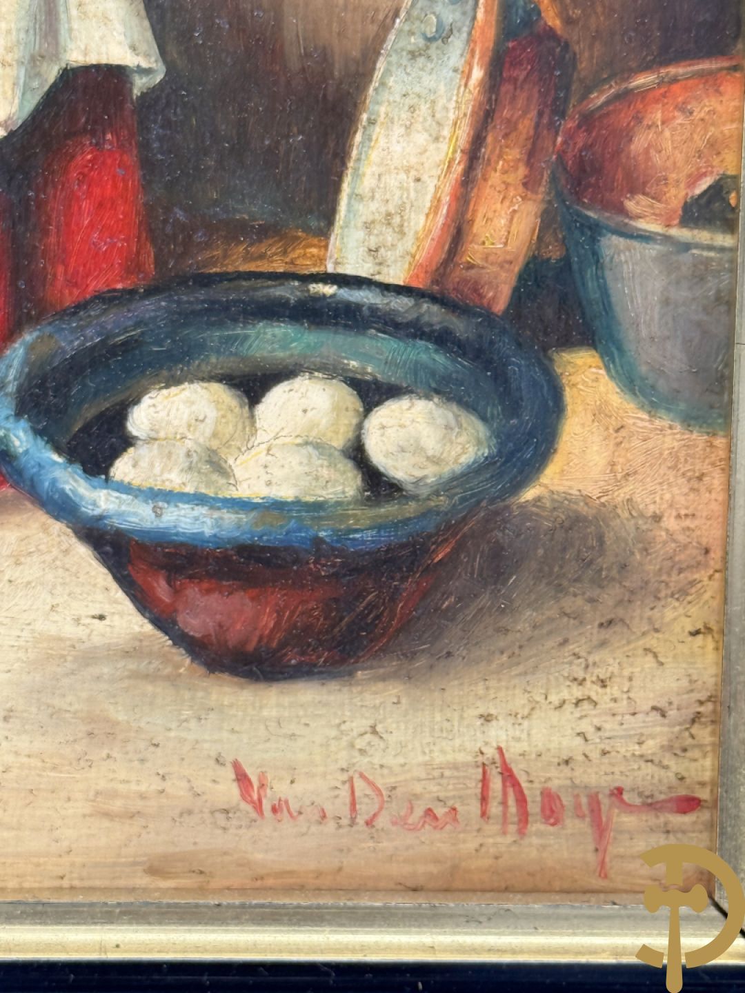 VAN DEN MOYEN getekend 