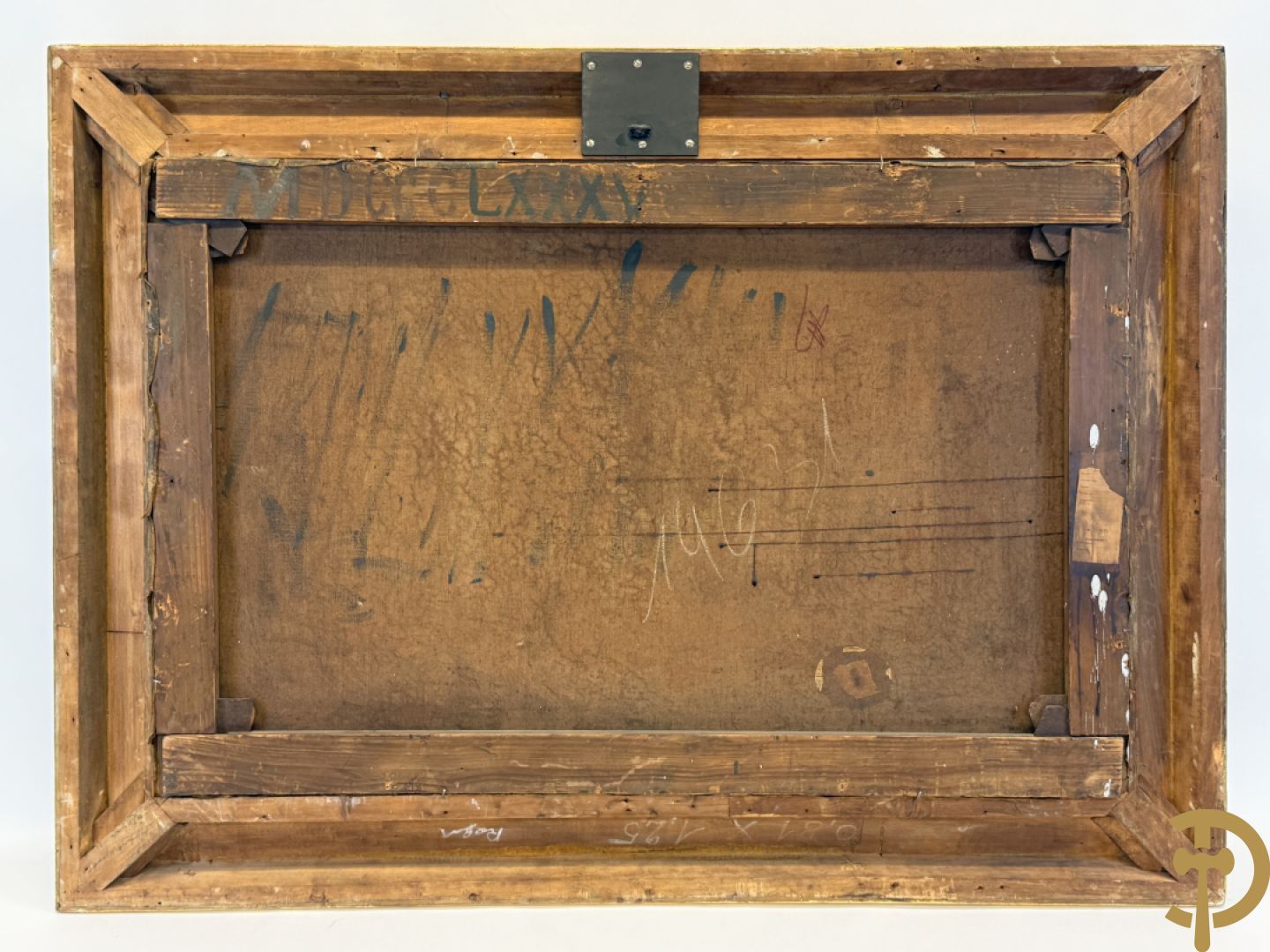 A.H. 1885 gemonogrammeerd rechts onder (August Hörter) 