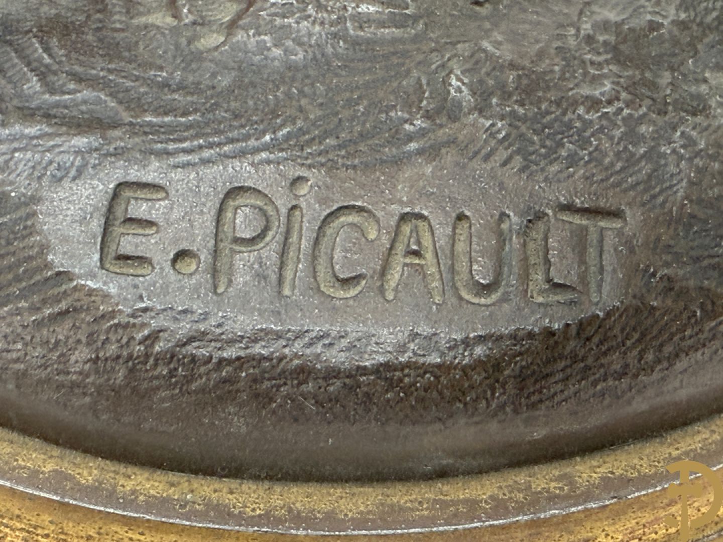 PICAULT E. getekend 