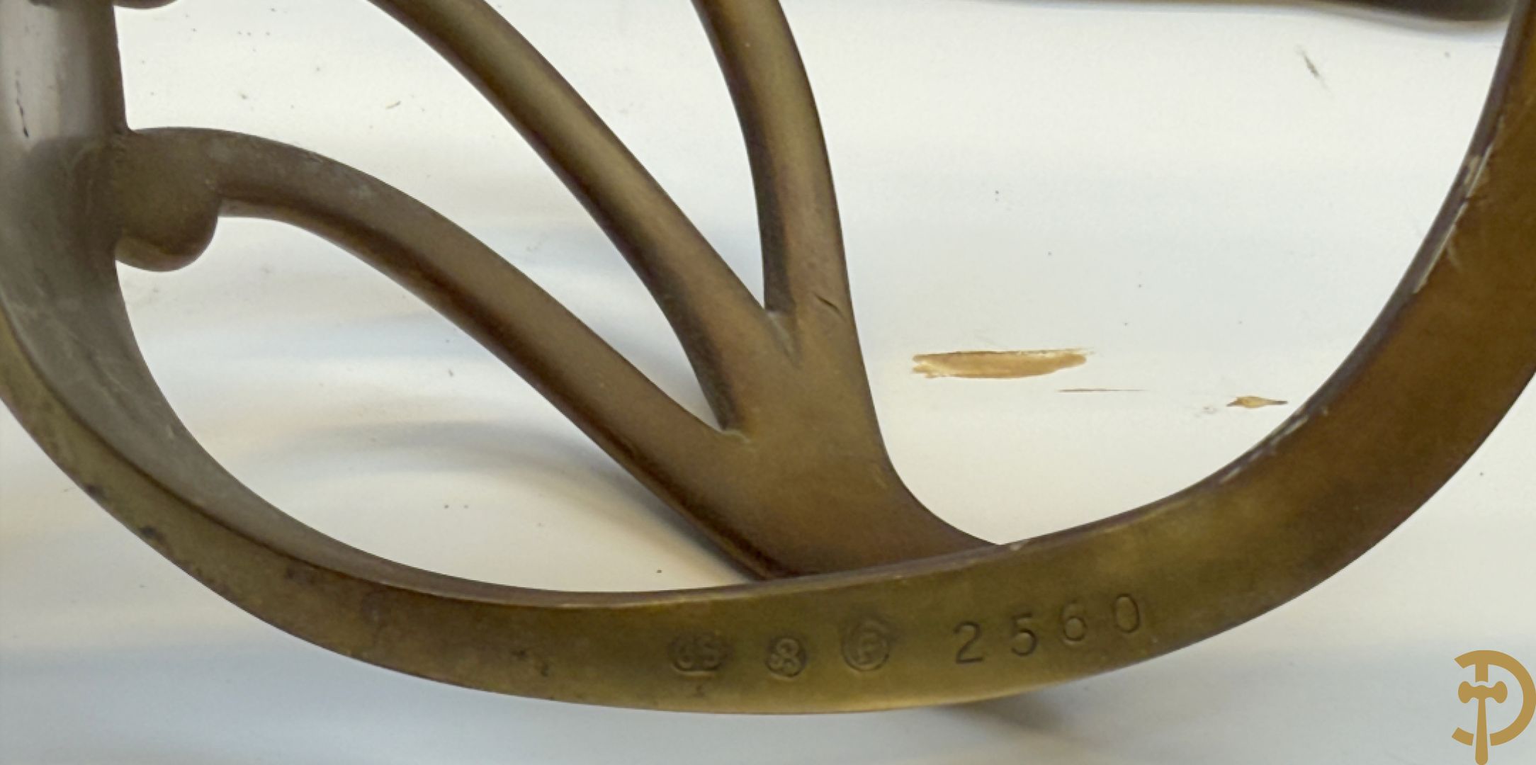 Franse Empire sabel met schede, gemerkt Manufacture Imperial du Klingenthal Octobre 1813