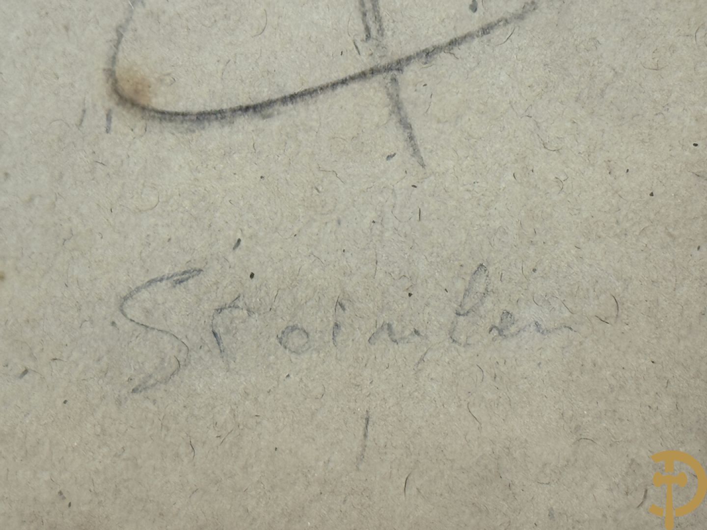 SCOINLEN ? verso getekend 