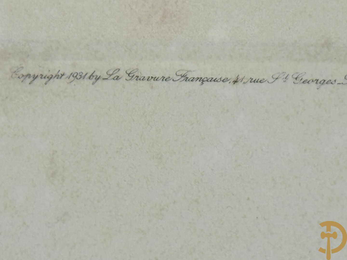 DANCHIN Leon, links boven gemerkt en gedateerd 1931 getekend 