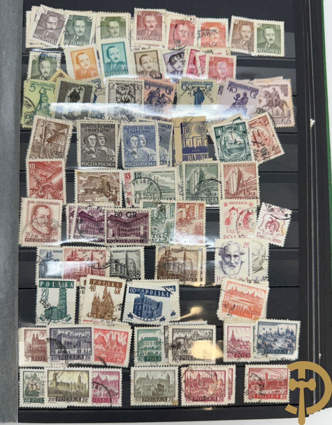 10 postzegelalbums van o.a. Duitsland, Congo, België, ... - Heel divers met veel zeldzame zegels