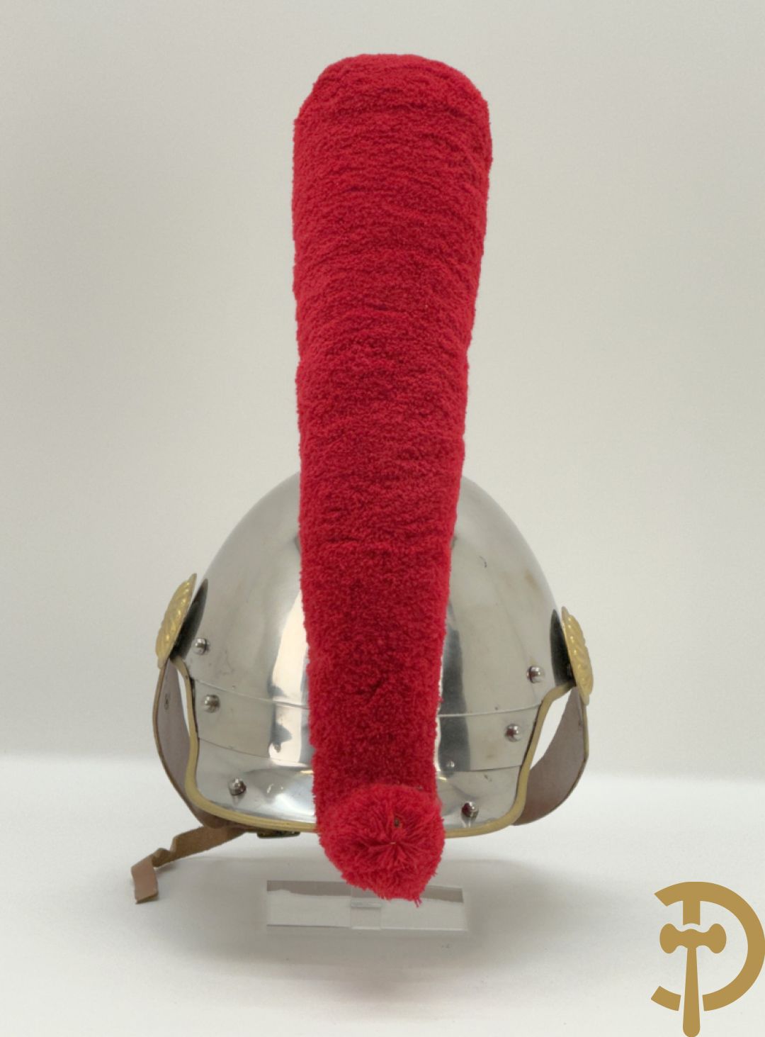 Metalen helm van de Republikeinse garde van de Ivoorkust