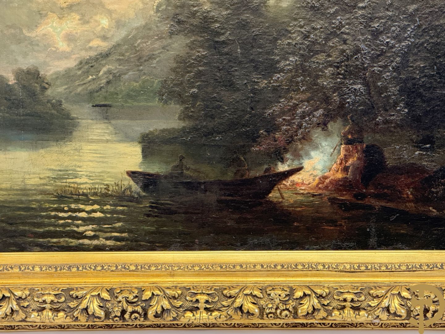 A.H. 1885 gemonogrammeerd rechts onder (August Hörter) 