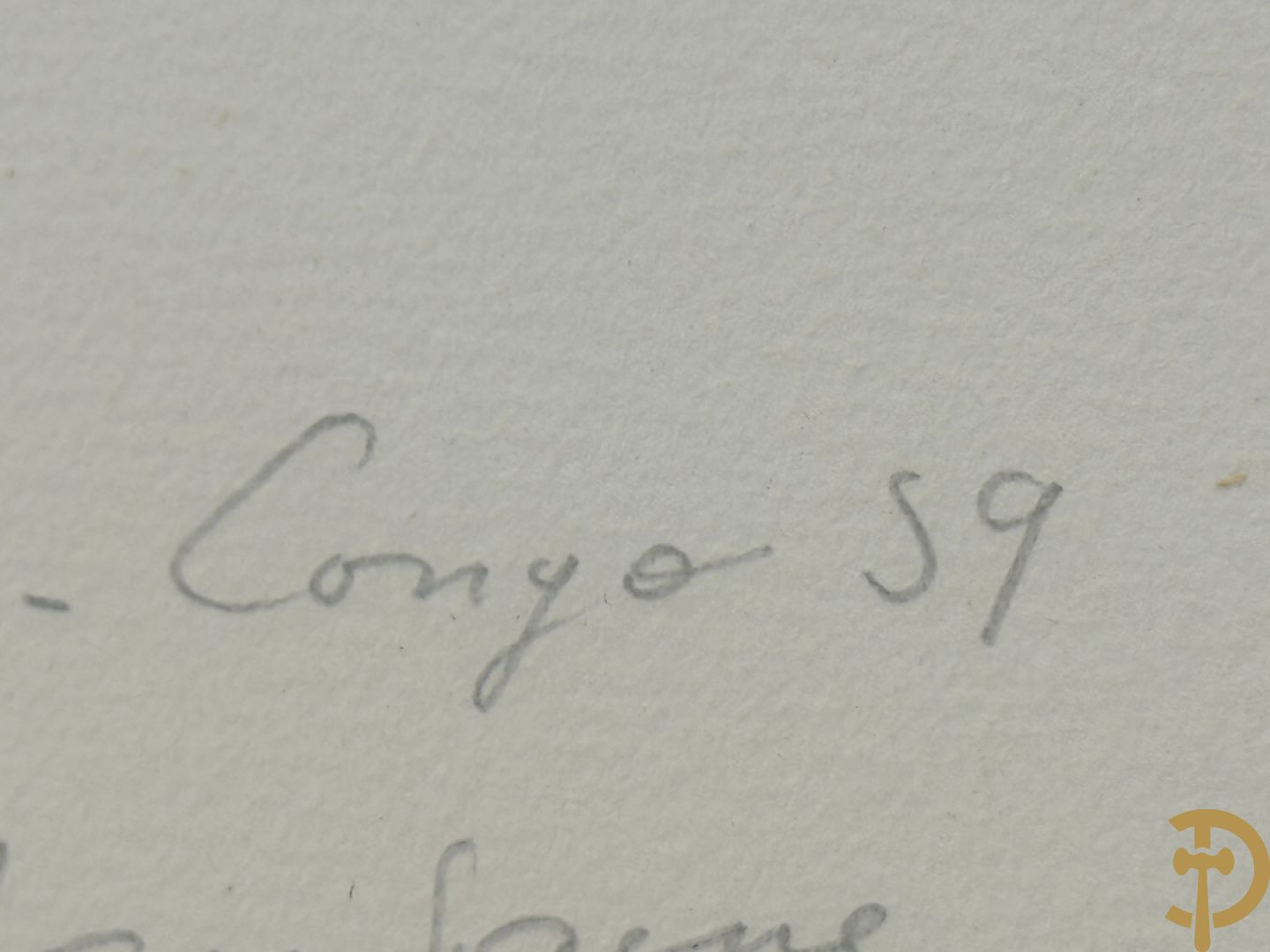 VAN SAENE getekend Congo 
