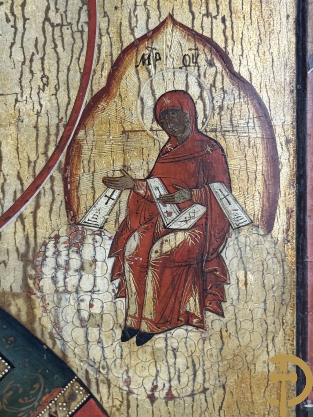 Russische ikoon Sint Nikolas de weldoener