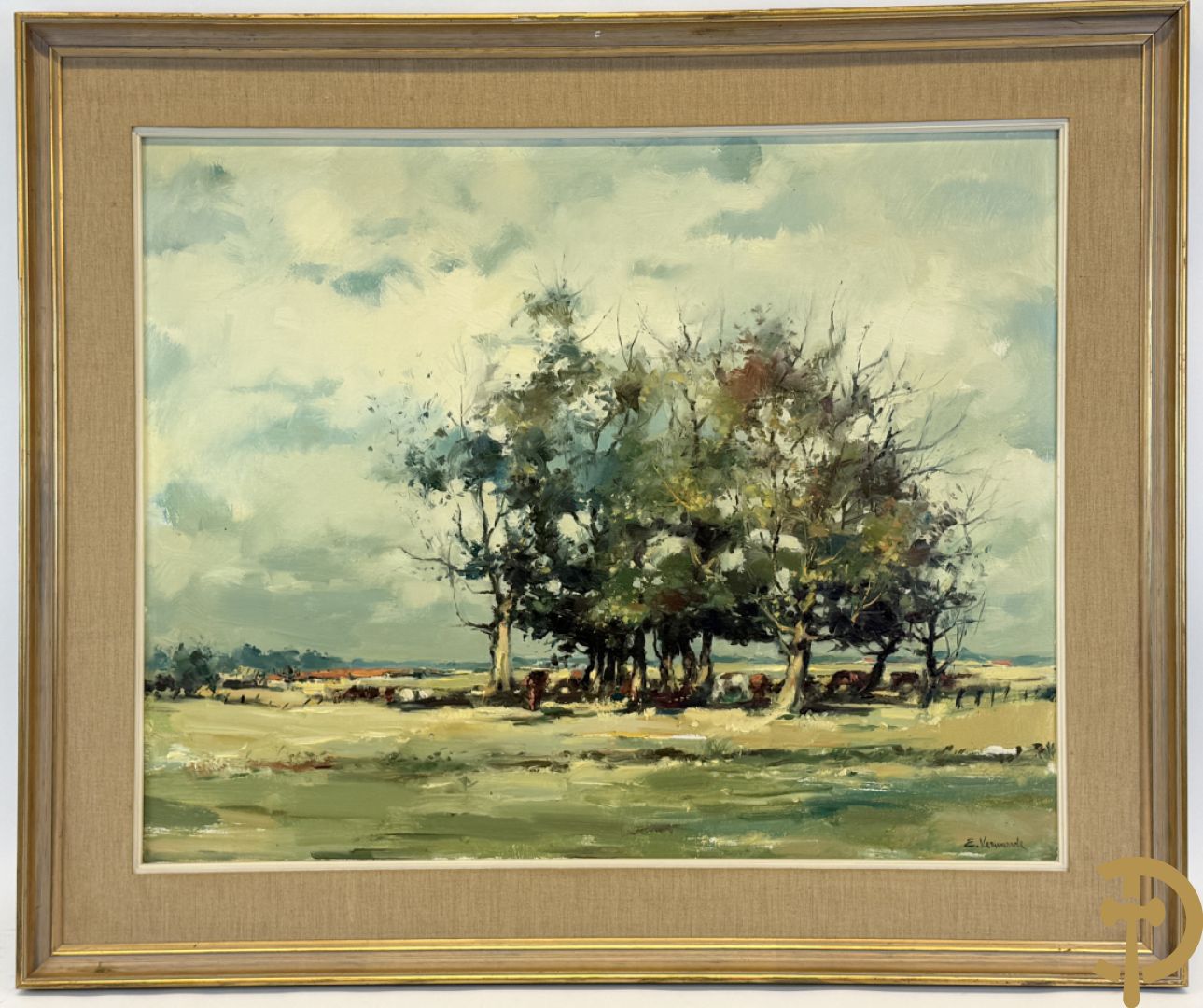 VERWAERDE E. getekend 